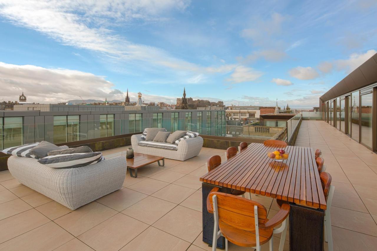 Cheval The Edinburgh Grand Aparthotel Εξωτερικό φωτογραφία Rooftop terrace
