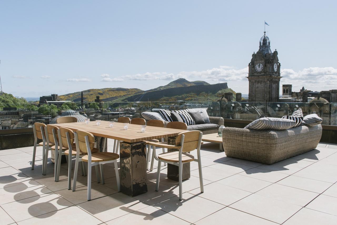 Cheval The Edinburgh Grand Aparthotel Εξωτερικό φωτογραφία The rooftop terrace